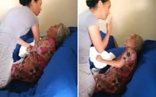 Pastora evangélica é filmada agredindo a sogra de 73 anos