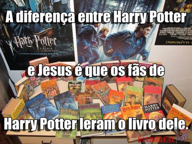 A diferença entre Harry Potter e Jesus
